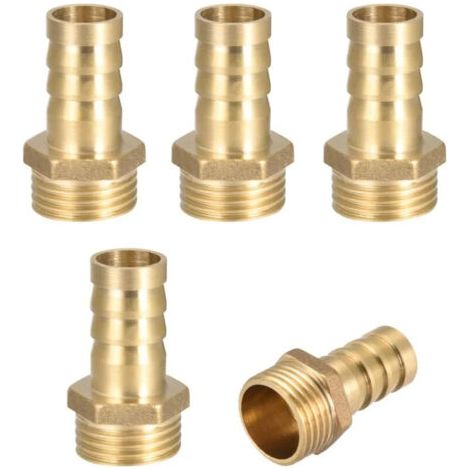 royaluxe-Raccord laiton fileté mâle 4'' x 14 mm – Résistant à la corrosion – Pour systèmes d'approvisionnement en eau – Étanchéité optimale (1/5)