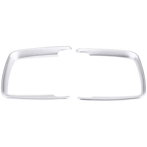 Cache-interrupteur de phares autocollant argenté pour BMW Série 1, 2, 3, 4, X5 et X6 (F20, F22, F30, F32)