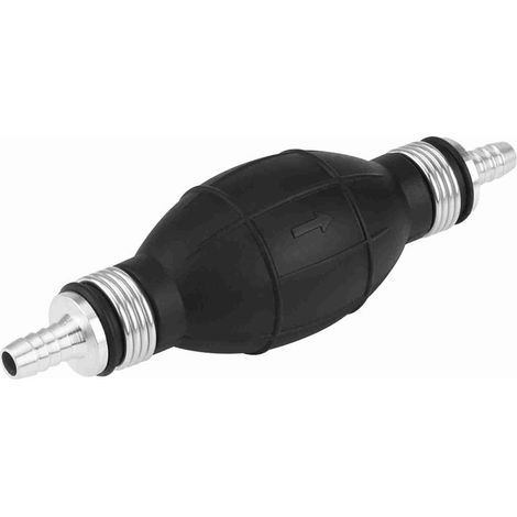 Pompe d'amorçage à main avec tuyau de transfert de carburant en caoutchouc - Accessoire de vide pour carburant - Modèle 10mm (1/5)