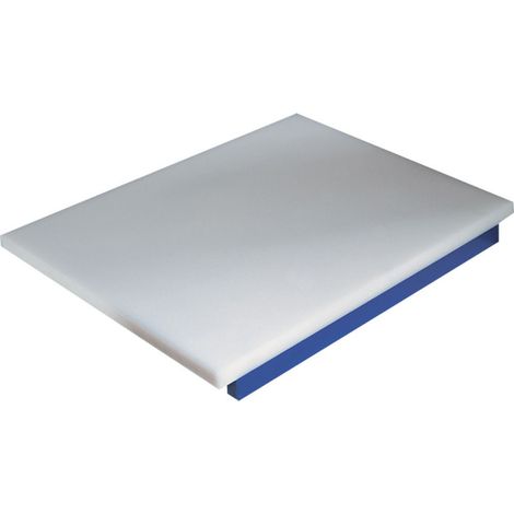 Planche de découpe en polyéthylène / poisson - bleu - Diamond