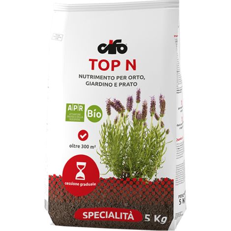 Cifo TOP N Concime microgranulare lenta cessione prato giardino 5 KG