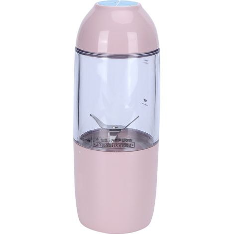 Extracteur de jus électrique portable de 380 ml avec 4 lames, batterie 4000 mAh avec protection contre les coupures de courant et chargement USB. (1/5)
