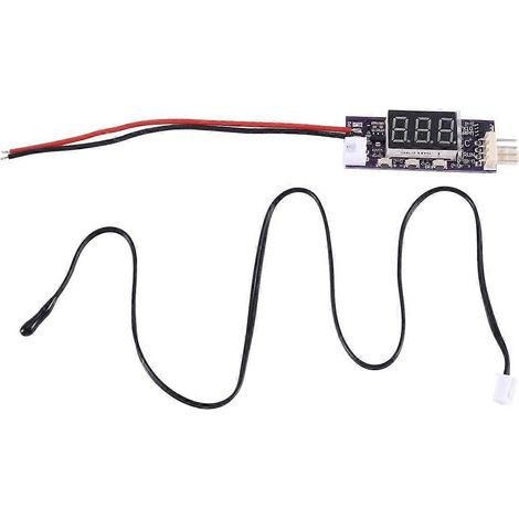 Mini ventilateur PWM 4 fils 12 V CC avec contrôle de température, régulateur de vitesse et affichage numérique. Supporte 3 (1/5)