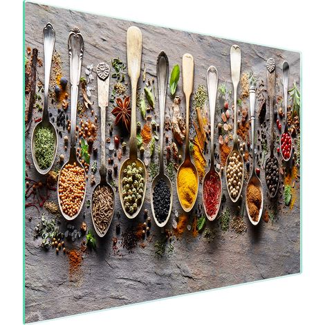 TABLA DE CORTAR DE VIDRIO 52x30 ESPECIAS (1/5)