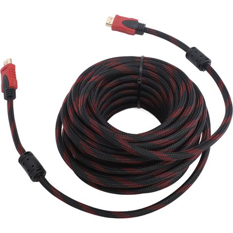Câble HDMI 15m Haute Définition 1080P pour Téléviseur, PC, Décodeur et Console de Jeu (1/5)