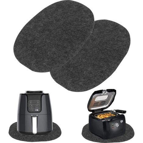 Wärmeisolierende Matte für Küchengeräte, Transportmatte für Mixer, hitzebeständige Matte für Heißluftfritteusen, tragbare Filzmatte, waschbare und zuschneidbare wärmeisolierende Matte für Küchenarbeit (1/5)