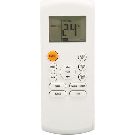 Control remoto para aire acondicionado compatible con los modelos RG57B BGE, RG57B1, RG57B2, RG57A, RG57A6 BGEF, RG57A7 BGEF, RG57E1 BGEU1 (1/4)