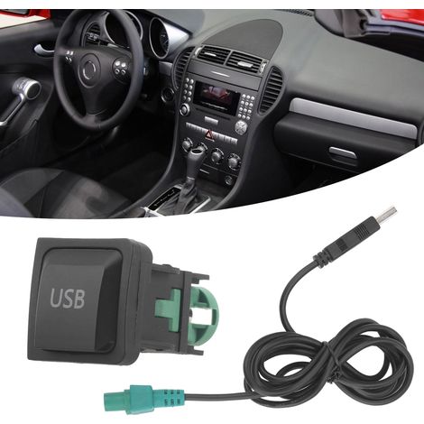 150 cm USB-Kfz-Adapter, USB-Audiokabel, Schalter (Nr. 26) (1/5)
