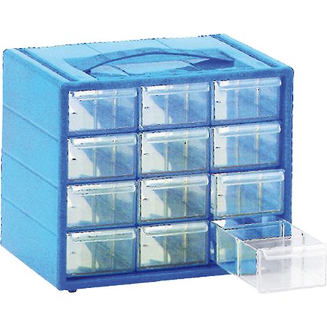 CASSETTIERA MONOBLOCCO 'ESPACE' E/30 cm 36 x 15 x 27 - 30 Cassetti  - MOBIL PLASTIC