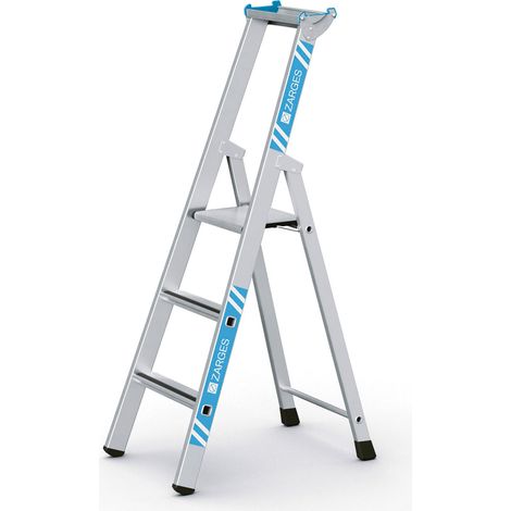 ZARGES Saferstep S - LM-Stufen-Stehleiter 3 Stufen (1/5)