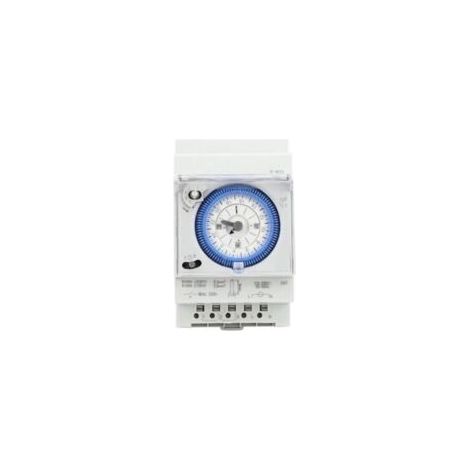 Horloge Piscine Mécanique 16A 250V Programmateur Piscine Horloge Chauffe Eau 15 Minutes 24 Heures pour Hogar, Cocina, Interior, Exterior Iluminación Exterior-Crezuo