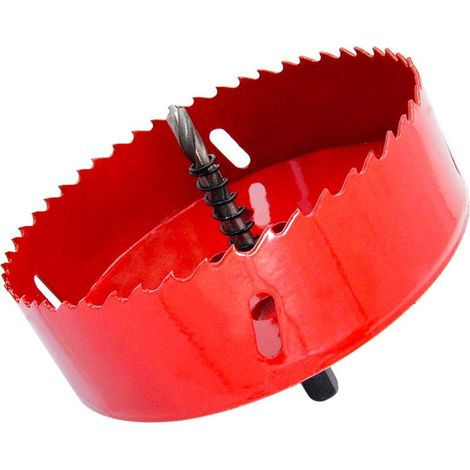 Scie cloche bimétallique avec mandrin pour bois et métal 125 mm S (1/5)