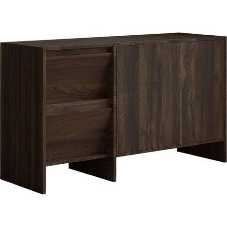 Credenza in legno "Laris 130" - 130 x 44 x 82 cm - Marrone