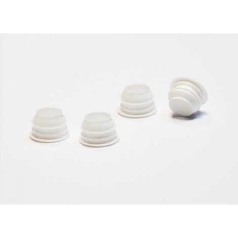 Embouts de tringle à rideaux en PVC (paquet de 10)