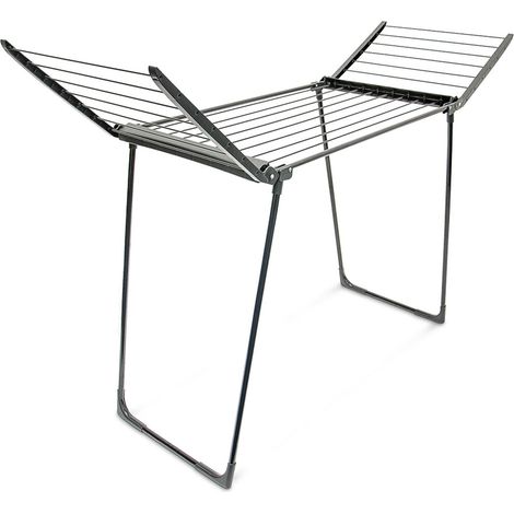 Tendedero plegable negro