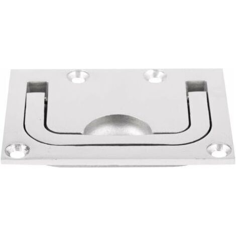 NALOOKAMIC 2pcs Poignée De Traction en Acier Inoxydable 316 Loquets Trappe Bateau Porte De Cabine