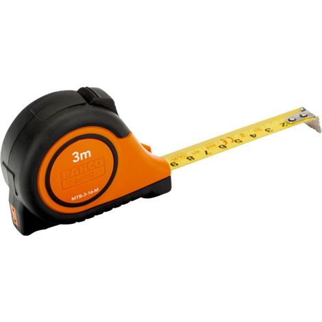 Bahco Maßband 5 m magnetisch automatische Verriegelung MTB-5-25-M-E (1/4)