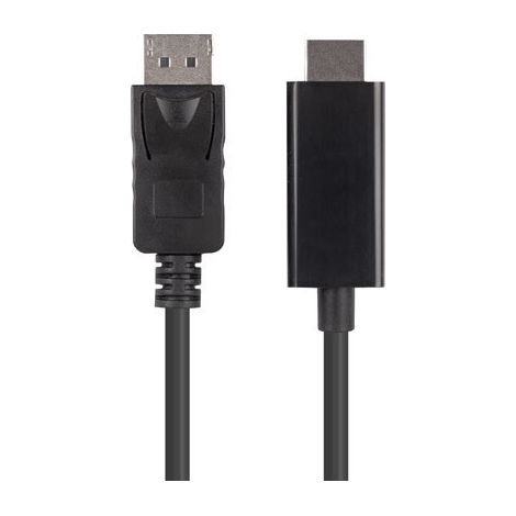 Cavo adattatore Lanberg DisplayPort (M) V1.1 - HDMI (M) da 3 m, nero. (1/3)