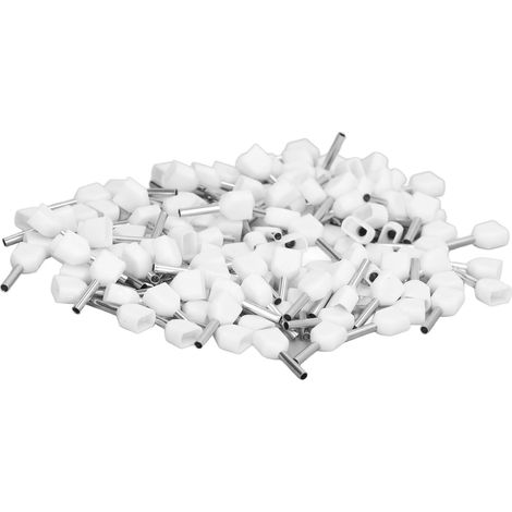 1000 pièces embouts de câblage cuivre isolés, connecteurs sertissables pour fil électrique 2x22AWG, manchons de terminaison pour connexion fiable. (1/5)