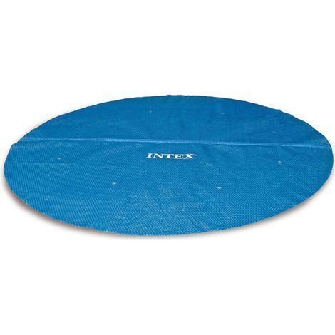 Bubble cover, 3-66 m (15 ft) diameter, round. Easy to install. Insulates pool water. Reduces water evaporation. Prevents debris from entering. Reduces chemical consumption. (1/4)