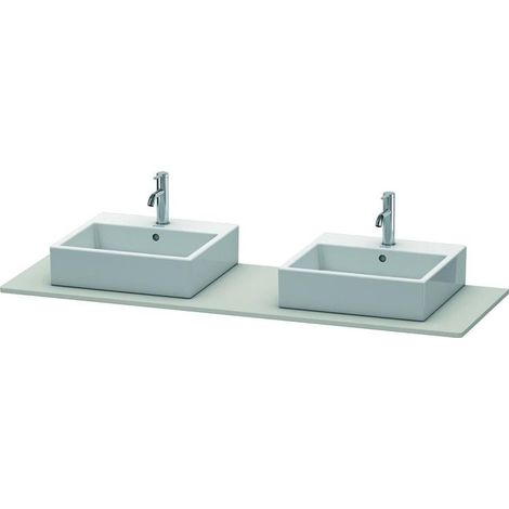 Duravit XSquare Konsole, 2 Ausschnitte, 1600x16x550mm, (1/5)