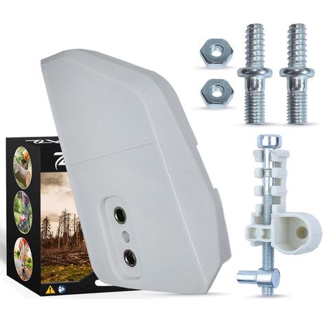 Couvercle de pignon d'embrayage de chaîne pour Stihl MS180 MS170 018 017 goujon de barre pour pièce de tronçonneuse, couvercle de pignon d'embrayage, tendeur de chaîne, goujon de barre, écrou de barre (1/5)