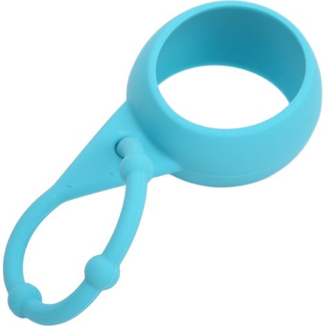 Support de balle de golf en silicone souple, protecteur et portable, porte-clés de ceinture ou sac à dos pour balle de golf, bleu clair (1/5)