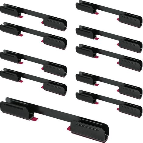 Guirnalda de luces Govee Neon con 2 pinzas, paquete de 5, negro (1/3)