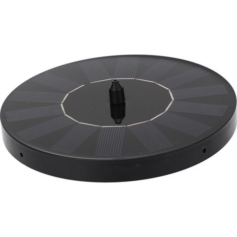 Pompe solaire 7V 1,5W pour fontaine avec 6 buses, idéale pour le jardin, la piscine et l'aquarium. (1/5)
