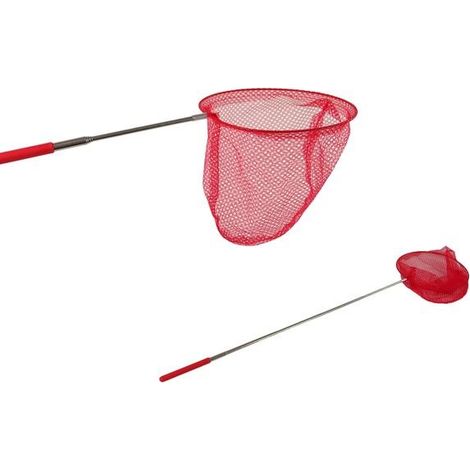 Retino telescopico rosso per farfalle 85 cm