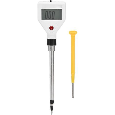 Testeur EC de sol LCD clair Réponse rapide de haute précision Petit testeur de conductivité de sol durable portable. (1/5)