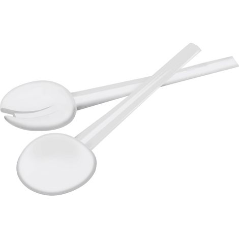 Couverts à Salade Blanc 20 cm 08070011 (1/4)
