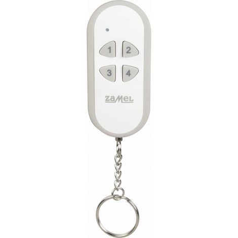 Zamel, 4-Kanal-Fernbedienung P-457/4 - Schwarz - Ergonomisch - Sicher - Kompakt