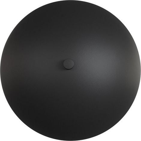Lampada a Parete Mush, Metallo, Nero, 18x15x15 cm (1/5)