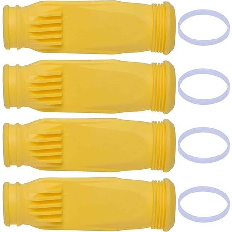 Enowelir Collier de Serrage Inoxydable 304 Réglable 27 à 51 mm pour Fixation Tuyaux Piscine 10 Pièces