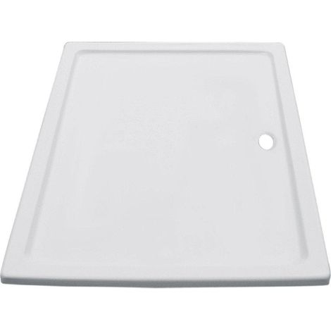 GO by Van Marcke Eden receveur de douche acrylique blanc 140x90x3.5 cm couleur stable conserve un éclat intact insonorisant facile à nettoyer couche
