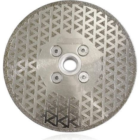 125mm Diamond Disc Double Sided Electroplated Saw Blade for Cutting and Grinding Stone Granite Marble Tile (1/5)
