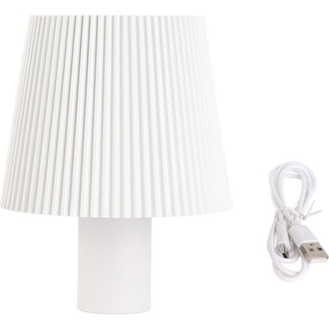 Ortviai Lampe LED sans fil pour bouteille de vin – Lampe de table rechargeable 2000 mAh, étanche IP54, blanc (1/5)