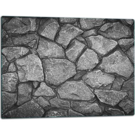 Tabla de cortar de vidrio de 52x40 cm (piedra) (1/5)