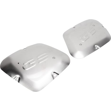Protège-cylindres moteur en aluminium argenté, lot de 2, pour R1200GS 2014-2019, barres de protection latérales moto, remplacement acier inoxydable. (1/5)
