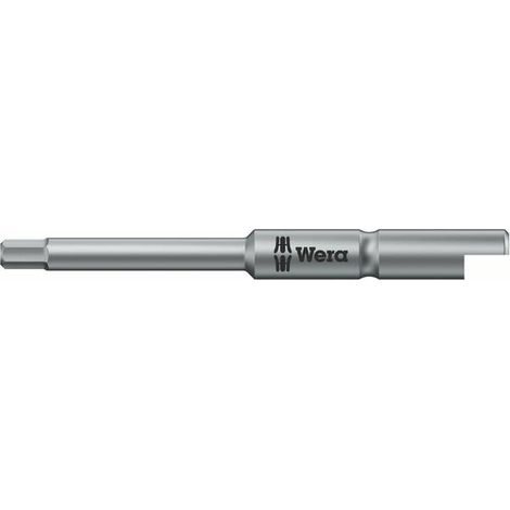 Wera 840/9 C Hex-Plus Inserto Esagonale 1.5 mm Acciaio per utensili legato, duro 1 pz.