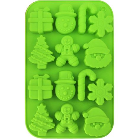 Stampo in silicone per candele natalizie, vari modelli