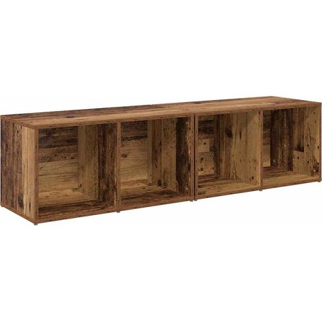 Maison Exclusive - TV-Schrankset 2 pcs Altholz 37 x 35 x 72 cm Ho