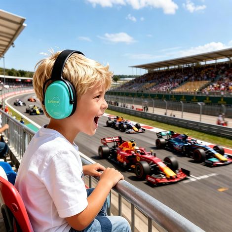 Casque Anti Bruit Bebe, Protection Auditive pour Enfants Jusqu'à 16 Ans, Casque Réglable Confortable Prévient les Troubles Auditifs (1/5)