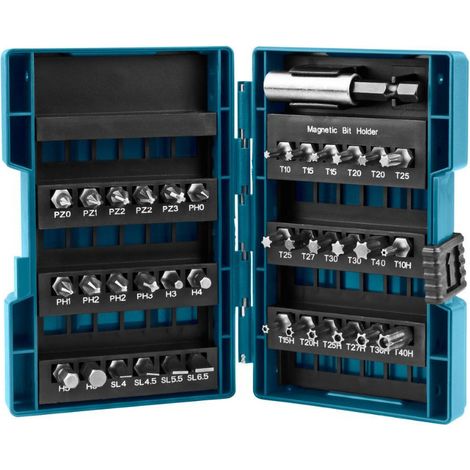 Assortiment d'embouts (37 pièces) - MAKITA B-28606 (1/3)