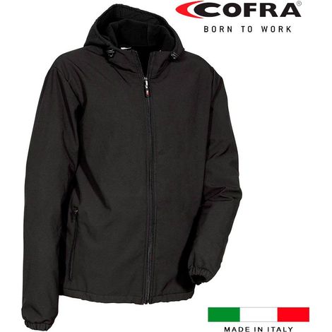 Vannas Softshelljacke schwarz cofra Größe l
