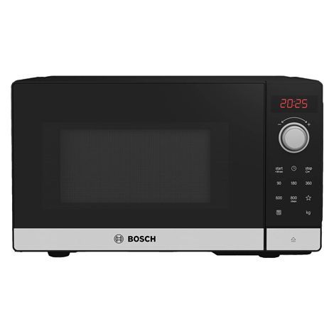 20 L 800 W - Electrónico - 5 Potencias - Autopiloto 7 - Cavidad Encerada - Negro/inox - Bosch (1/5)