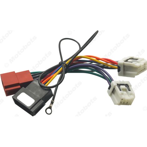 The car ISO cable is suitable for retrofitting the Nissan Paladin CD player with a separate ISO connector. (1/4)