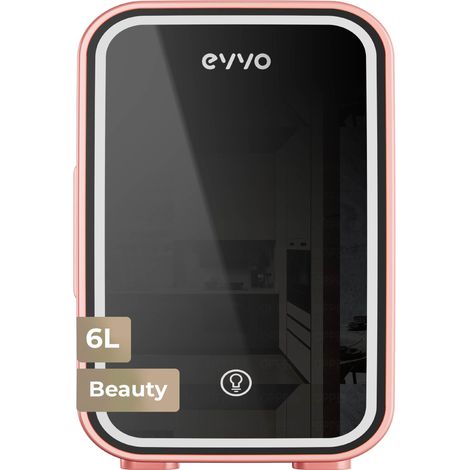 Mini réfrigérateur evvo f6 beauty thermoelectrique LED (1/4)