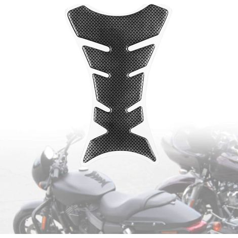 Protège-réservoir moto adhésif, sticker réservoir essence, protection tank avec dos auto-collant ultra adhérent pour une protection parfaite contre l'usure quotidienne. (1/5)